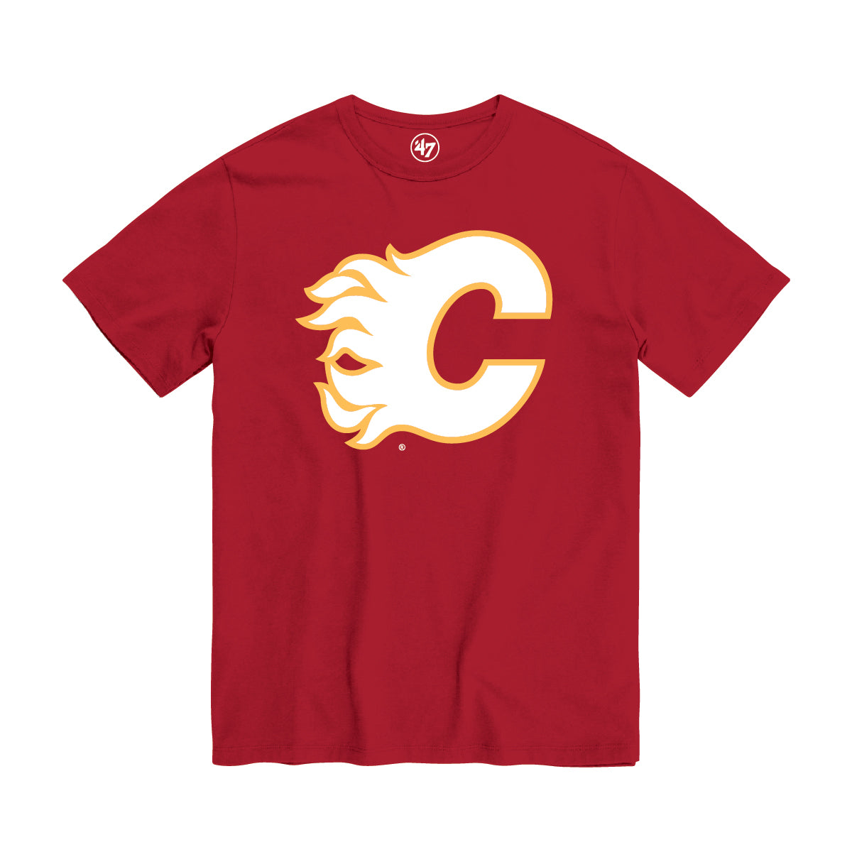 Calgary Flames NHL 47 Brand Youth Red Fan T-Shirt