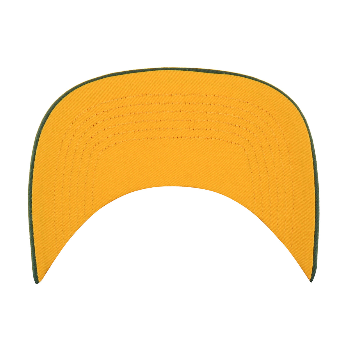 Green Bay Packers NFL 47 Brand Men's White Roscoe Rope Two Tone Hitch Snapback Hat