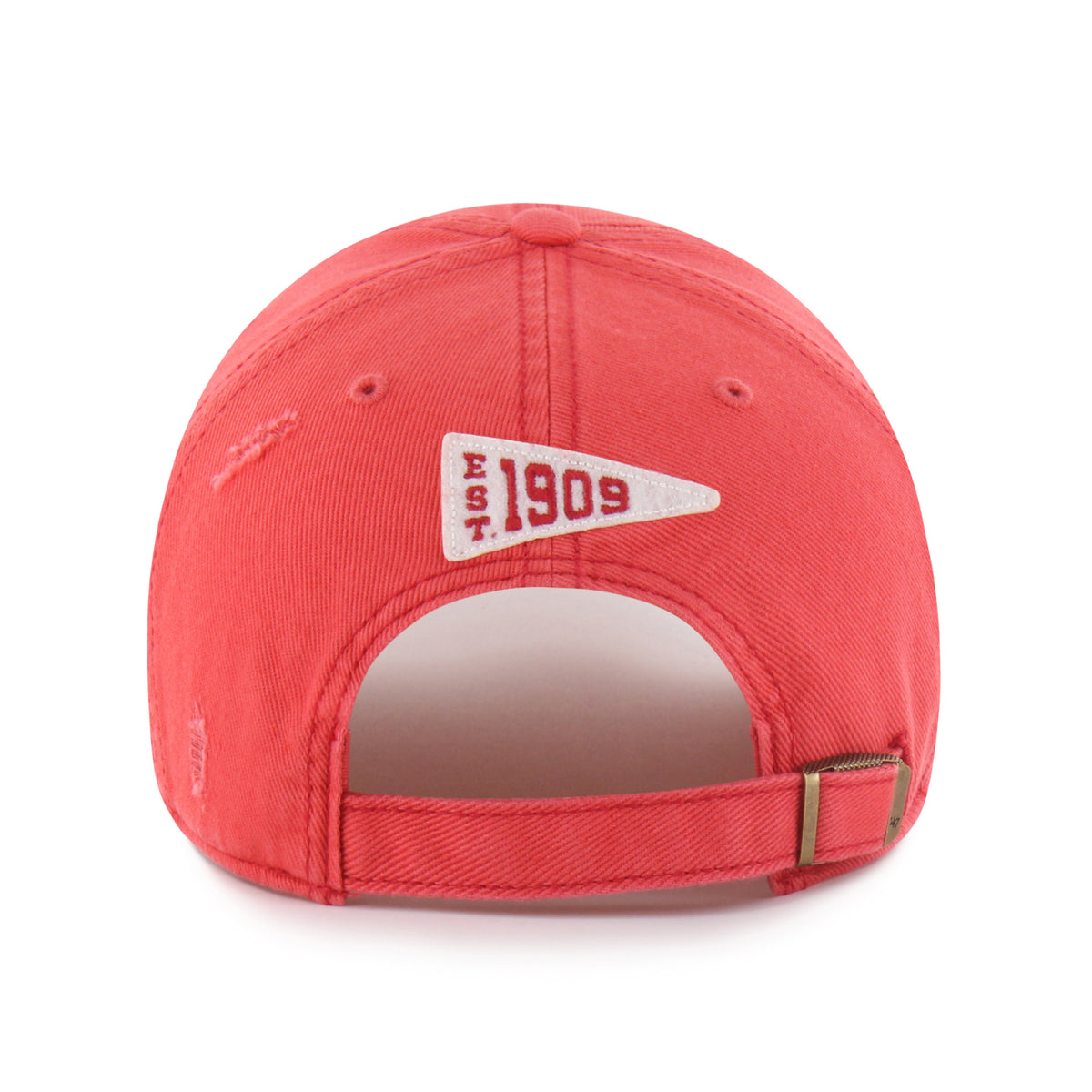 Montreal Canadiens NHL 47 Brand Men's Red Seymoore Clean Up Adjustable Hat