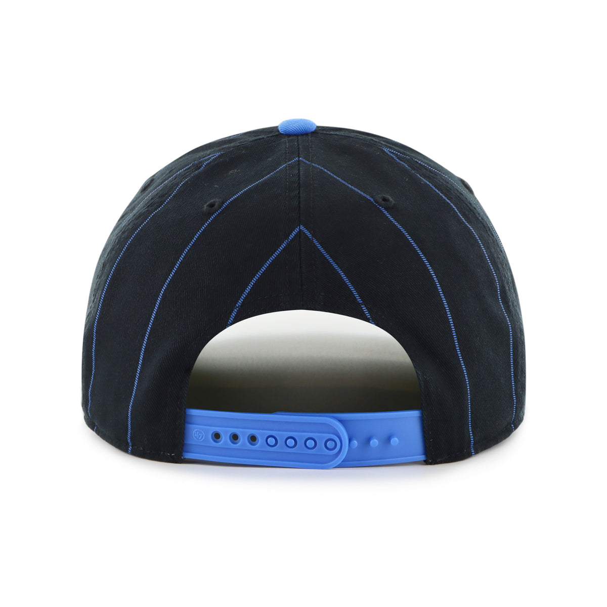 Quebec Nordiques NHL 47 Brand Men's Navy Pinstripe Hitch Adjustable Hat