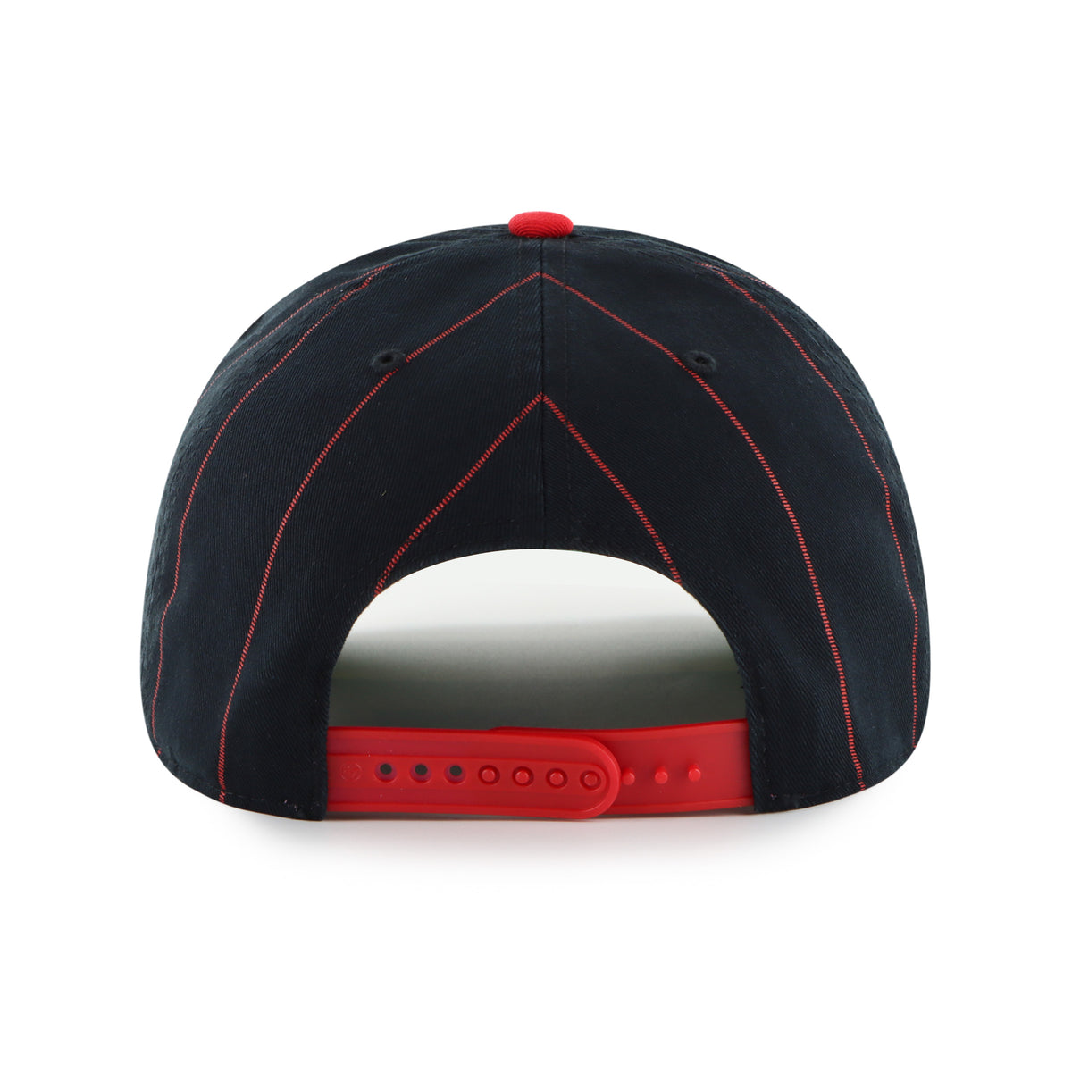 Ottawa Senators NHL 47 Brand Men's Black Pinstripe Hitch Adjustable Hat