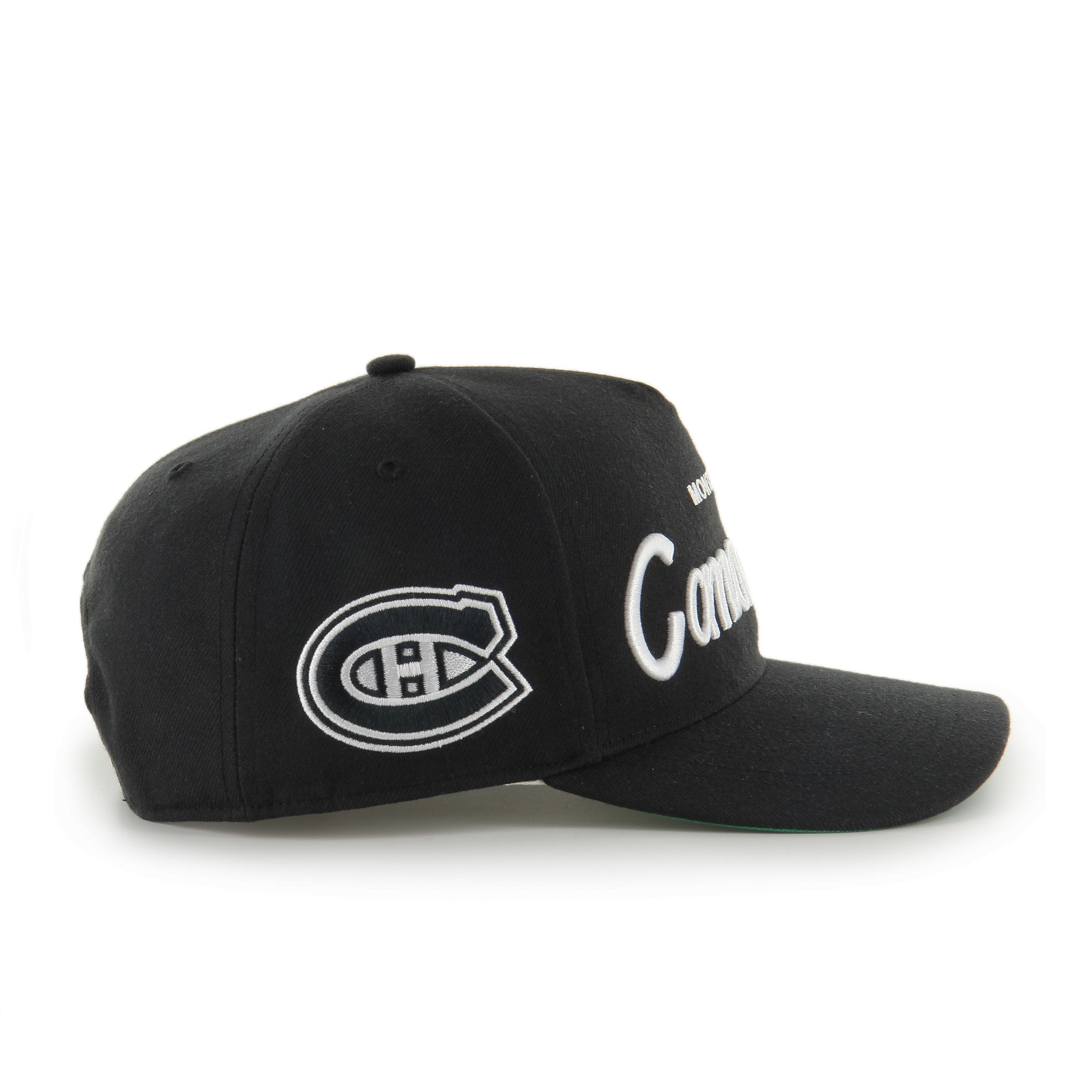 Montreal Canadiens NHL 47 Brand Men's Black Attitude Hitch Adjustable Hat