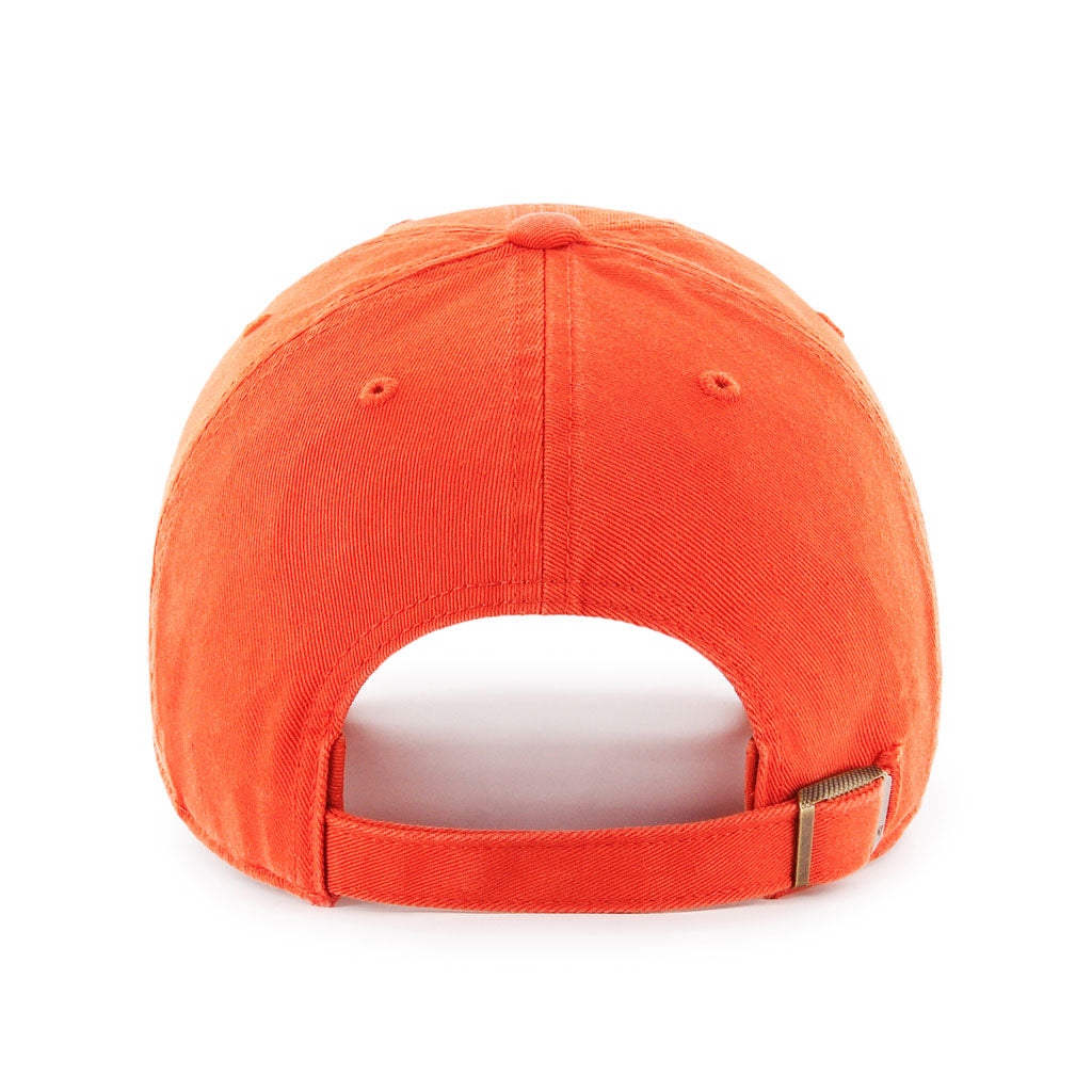 Casquette ajustable pour homme de marque Blank 47, orange, Clean Up