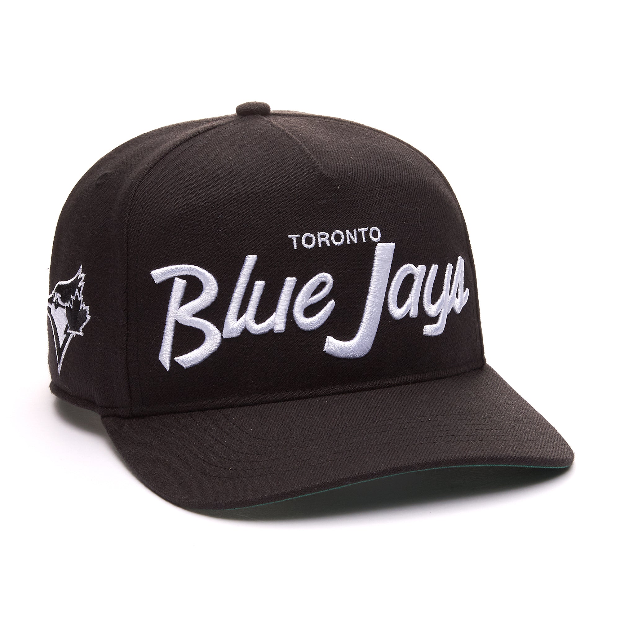 Toronto Blue Jays MLB 47 Brand Men's Black Attitude Hitch Snapback Hat