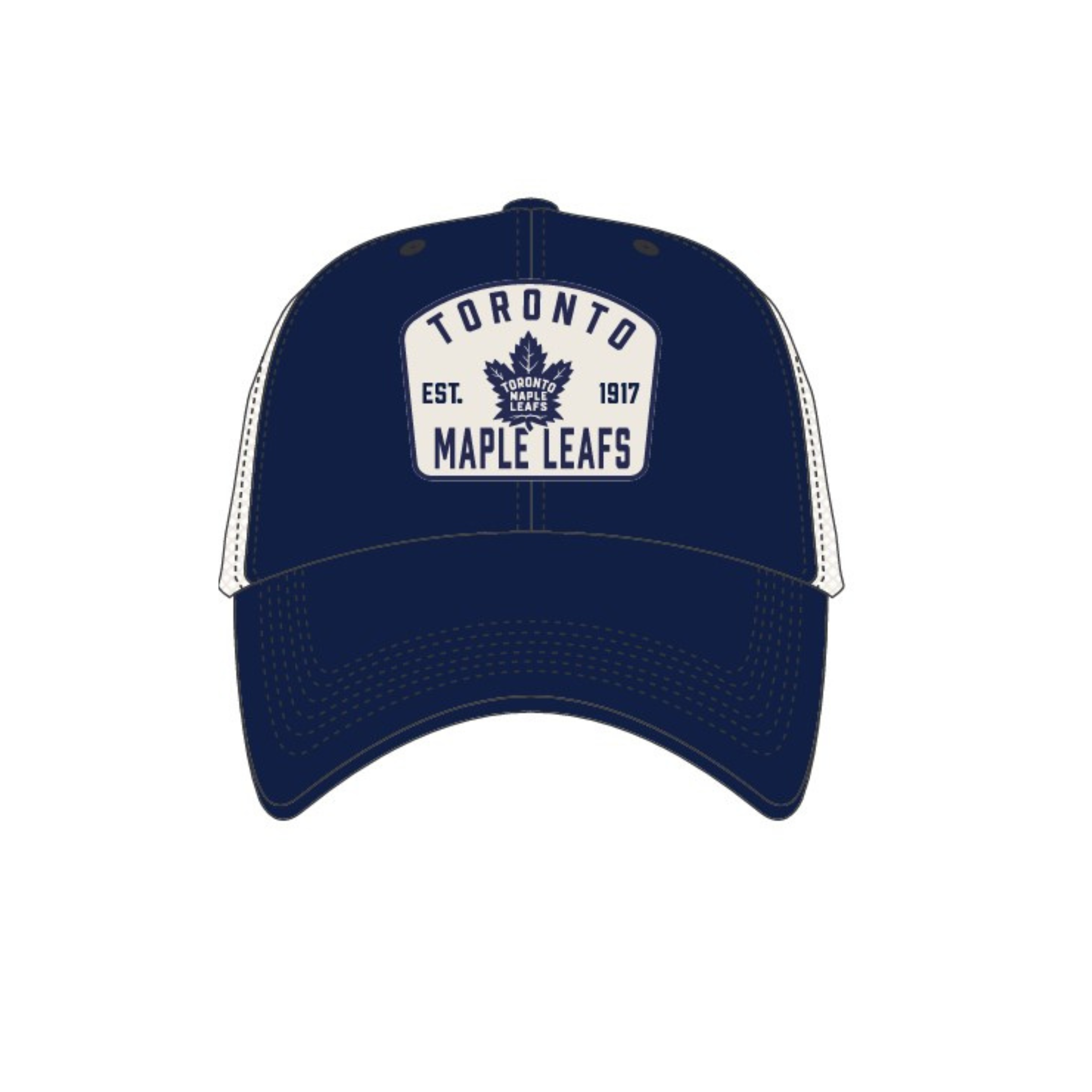 Casquette ajustable McCall Clean Up pour homme de la marque NHL 47 des Maple Leafs de Toronto, bleu marine