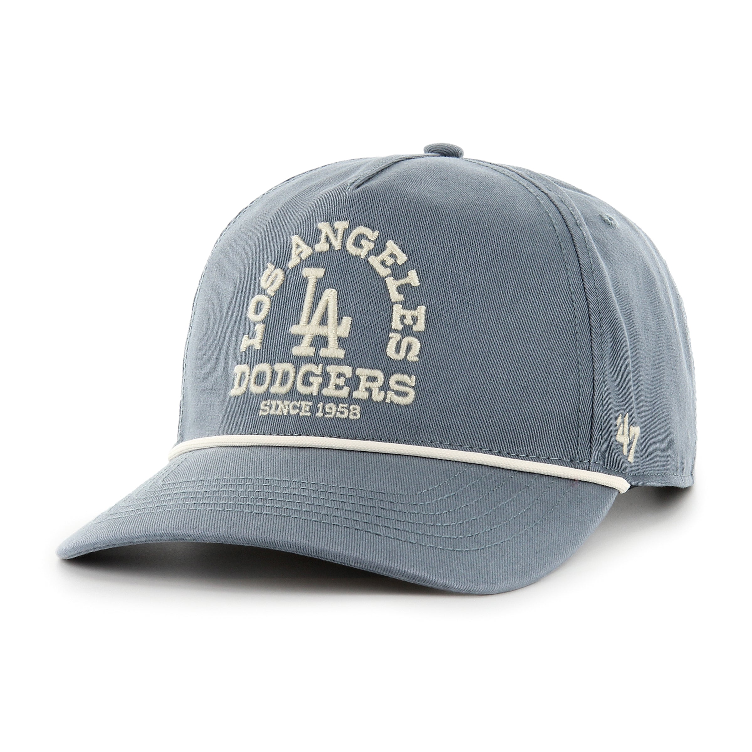 Los Angeles Dodgers MLB 47 Brand Casquette réglable Canyon Ranchero Hitch pour hommes