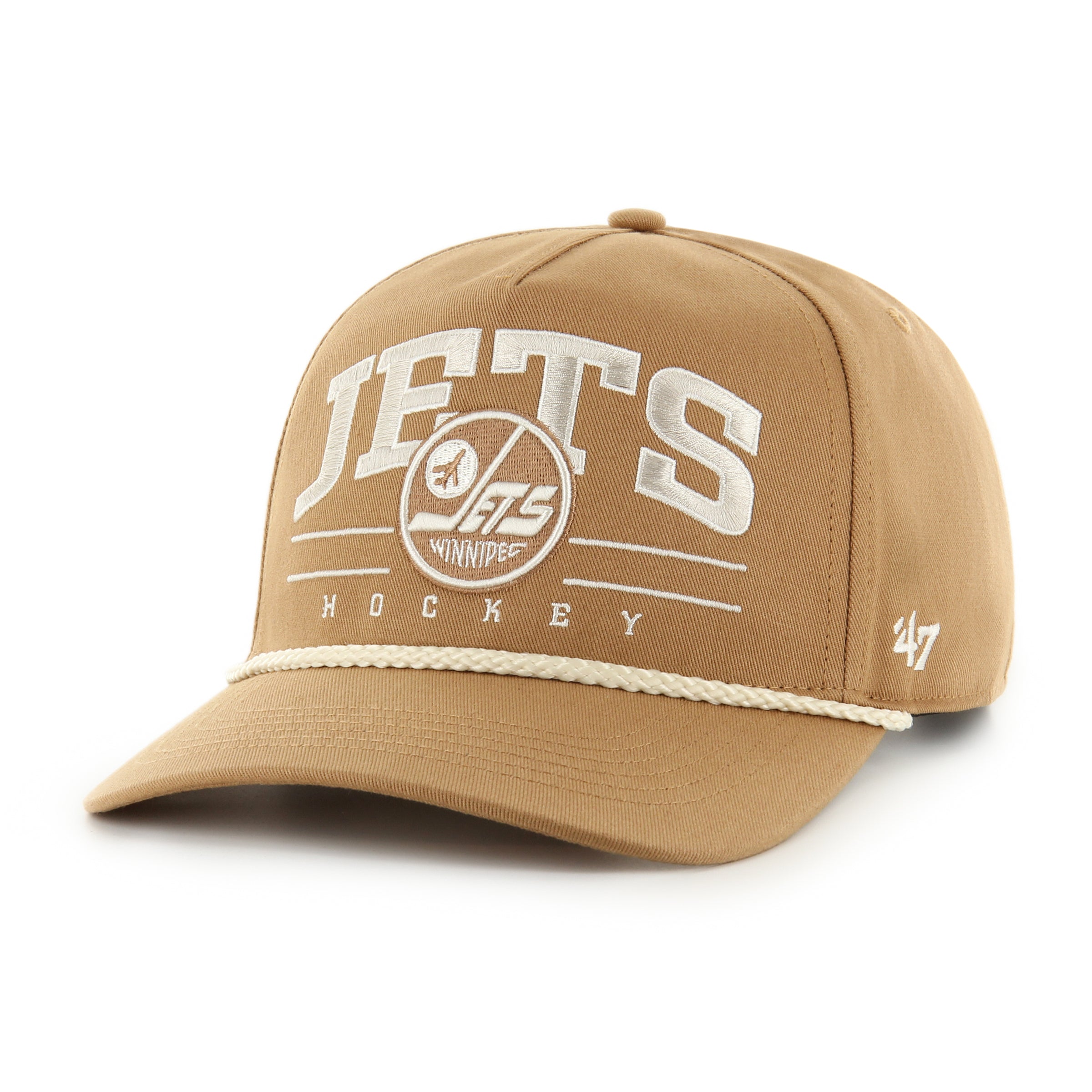 Casquette ajustable à corde Dune Roscoe 47 Brand des Jets de Winnipeg LNH pour hommes