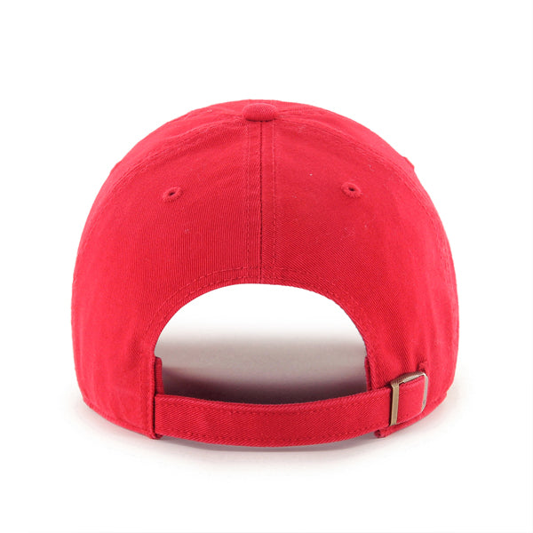 Wisconsin Badgers NCAA 47 Brand Men's Red Clean Up Adjustable Hat