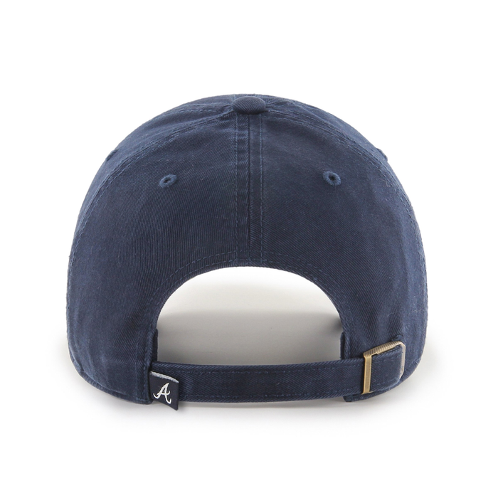 Atlanta Braves MLB 47 Brand Men's Navy Blue Clean Up Adjustable Hat