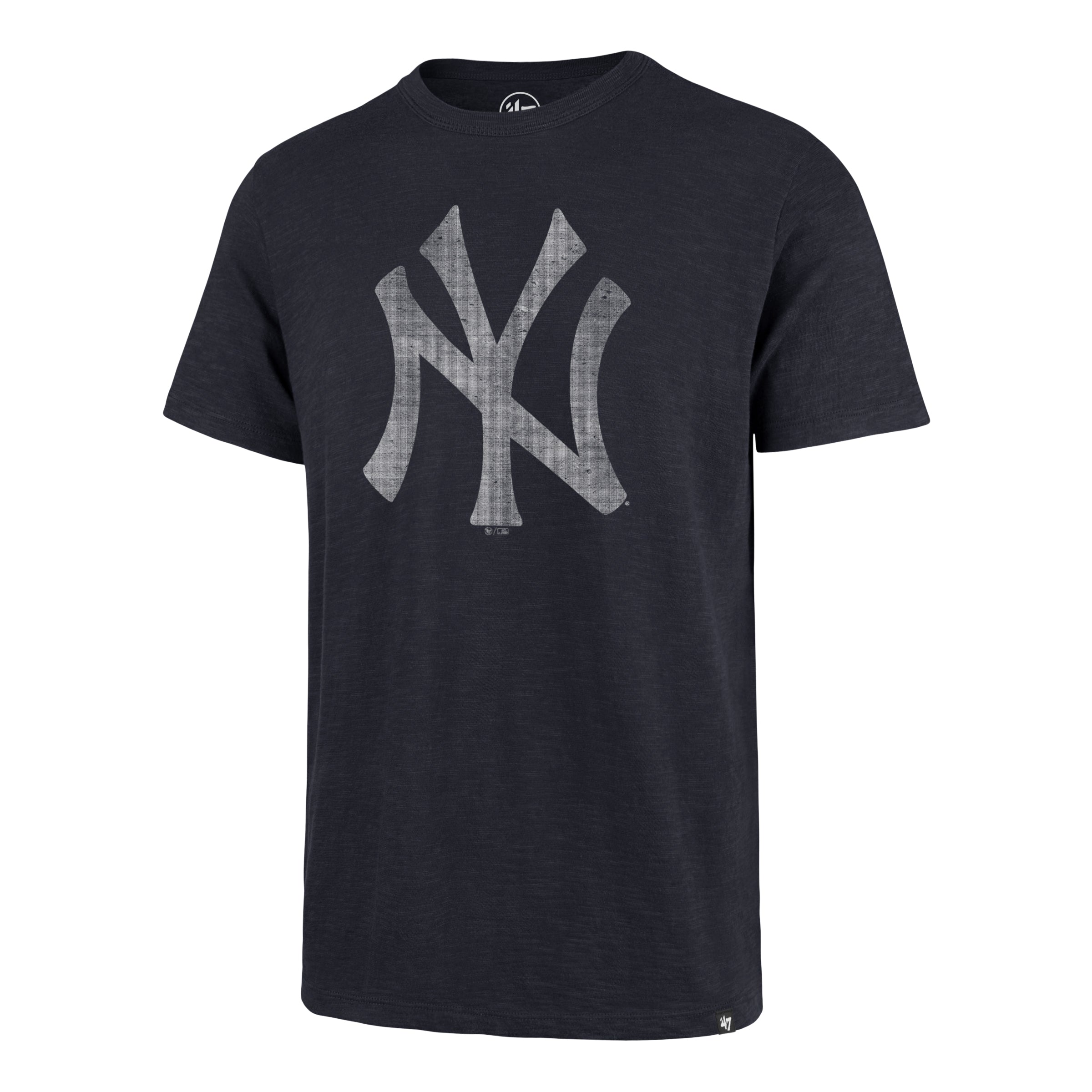 T-shirt de marque New York Yankees MLB 47 pour homme bleu marine Grit Scrum