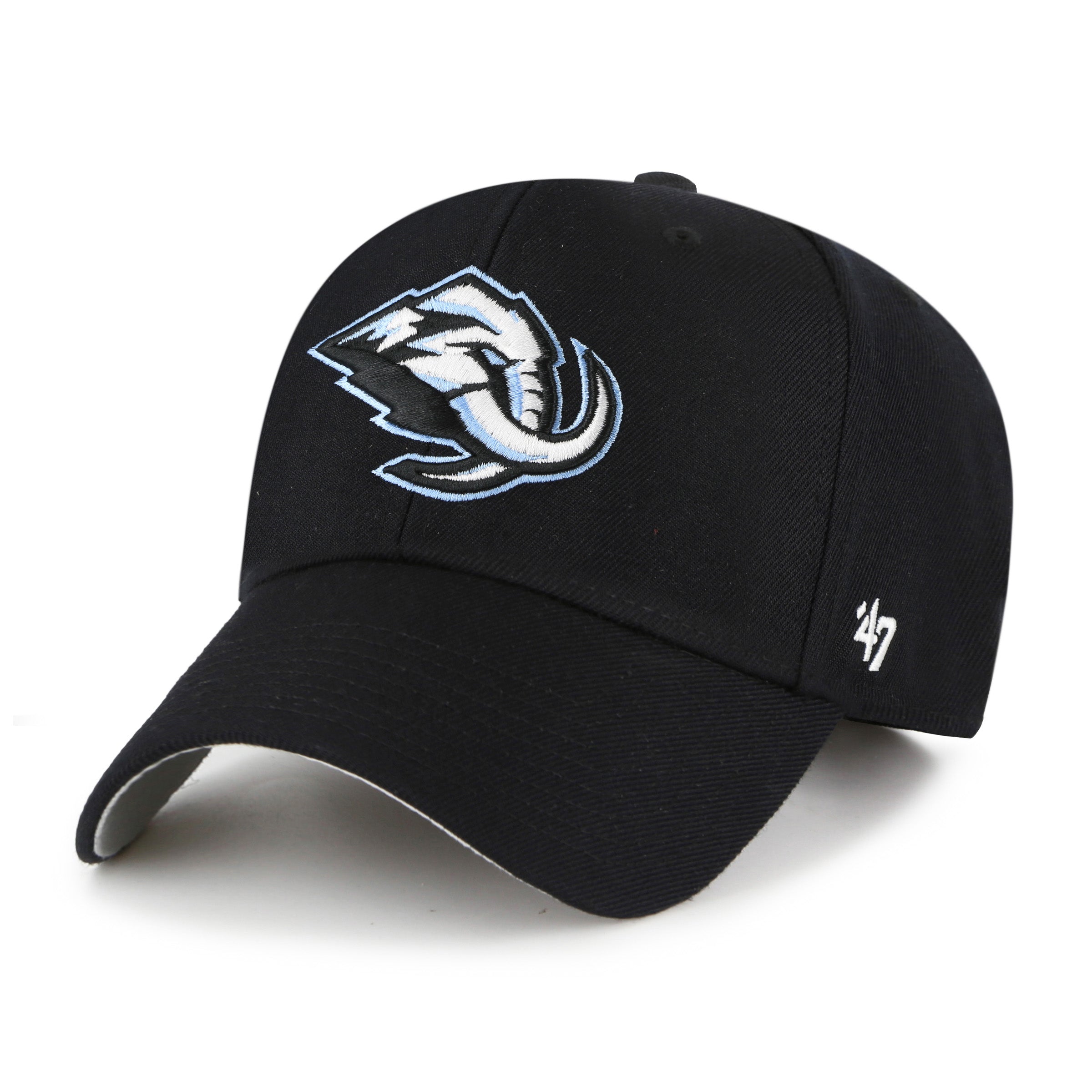 Utah Mammoth NHL 47 Brand Men's Black MVP Adjustable Hat