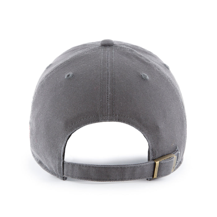Original Six NHL 47 Brand Men's Grey Vintage Rink Clean Up Adjustable Hat