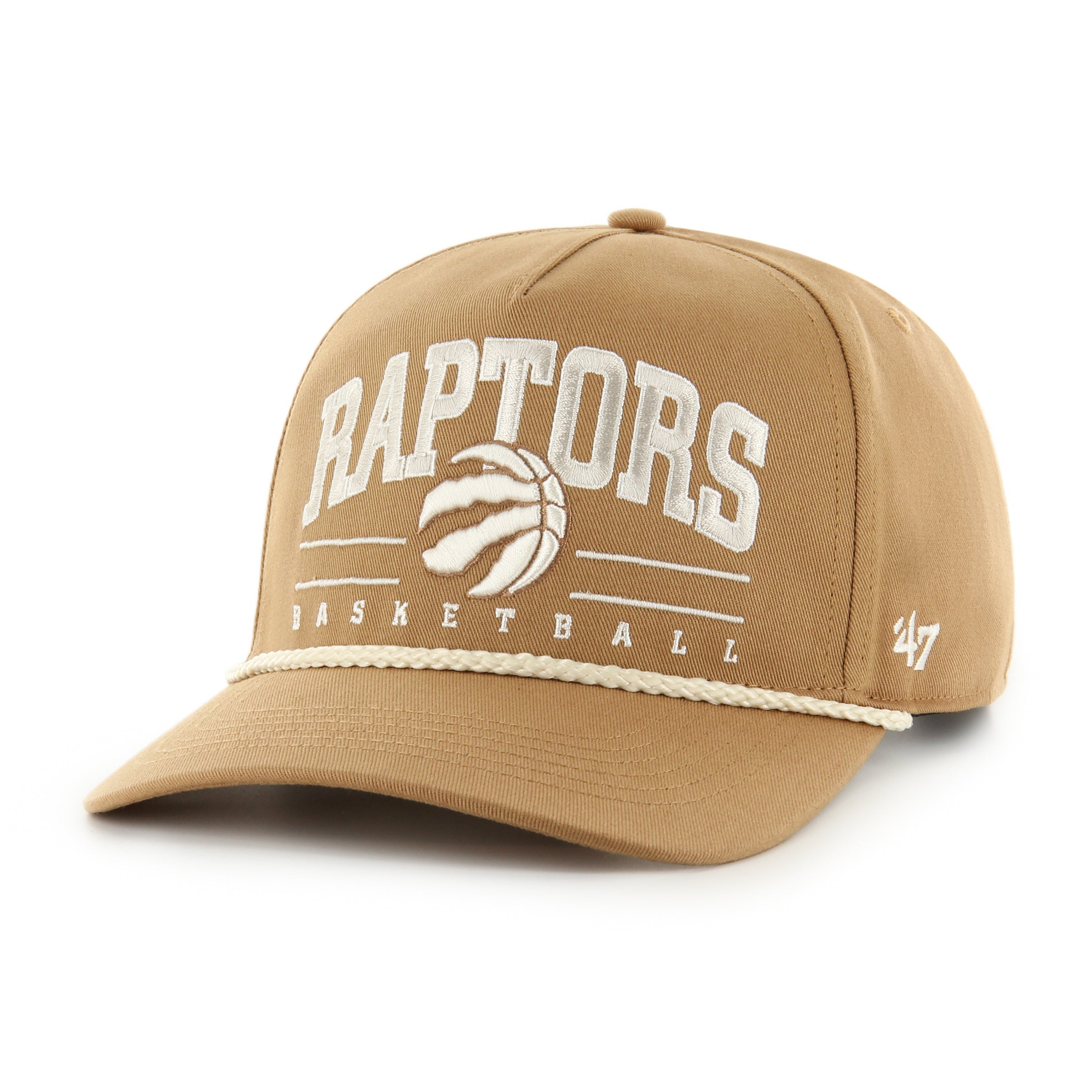 Toronto Raptors NBA 47 Brand Men's Dune Roscoe Rope Option Hitch Adjustable Hat