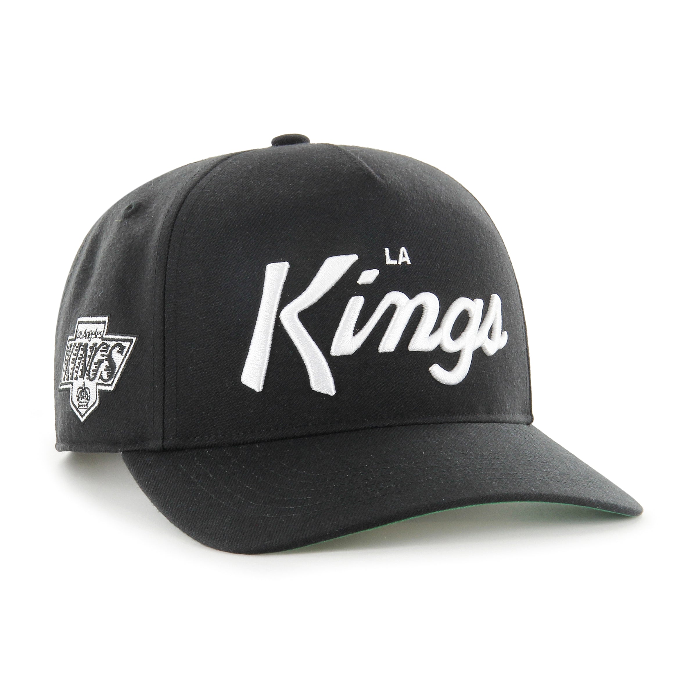 Los Angeles Kings NHL 47 Brand Men's Black Attitude Hitch Snapback Hat