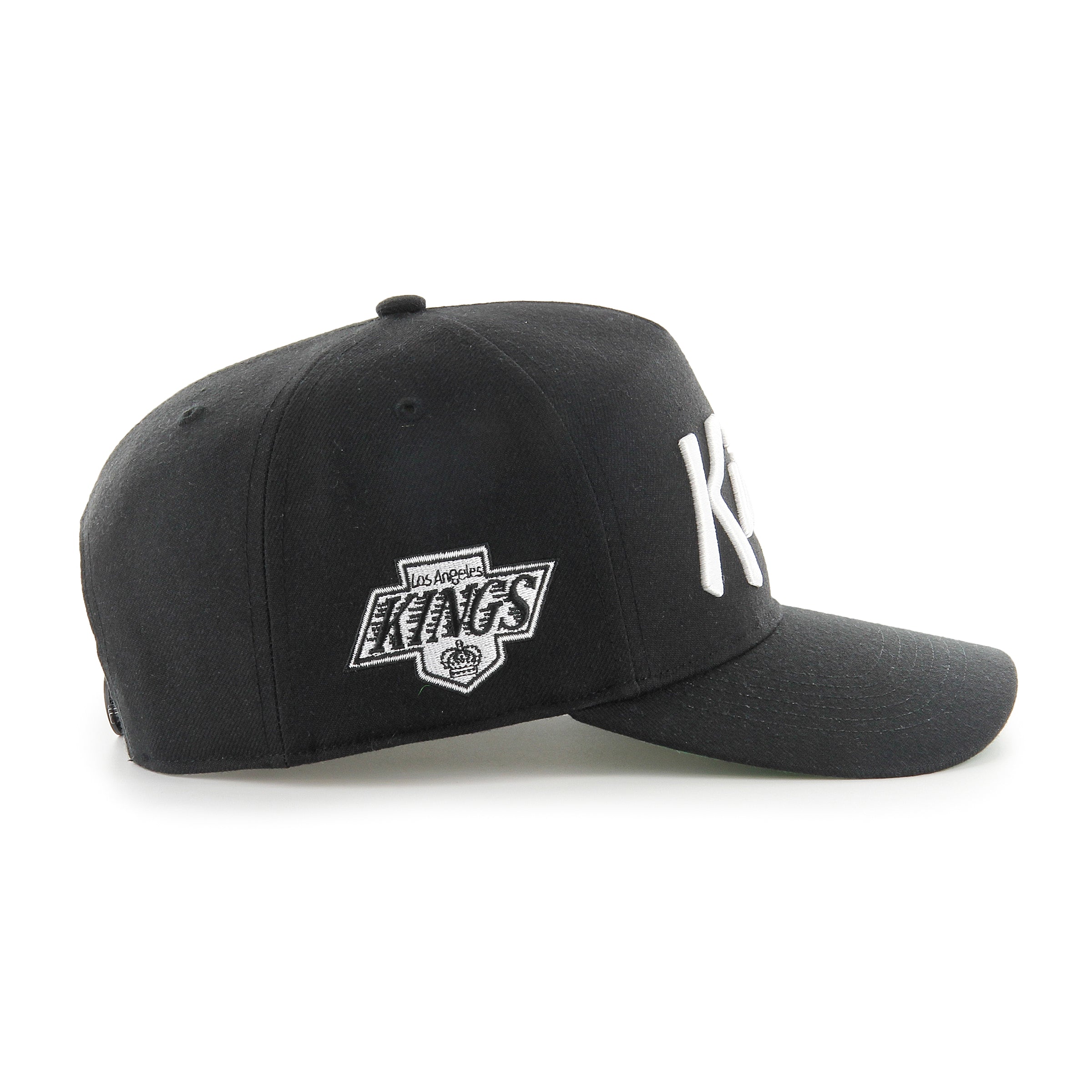 Los Angeles Kings NHL 47 Brand Men's Black Attitude Hitch Snapback Hat