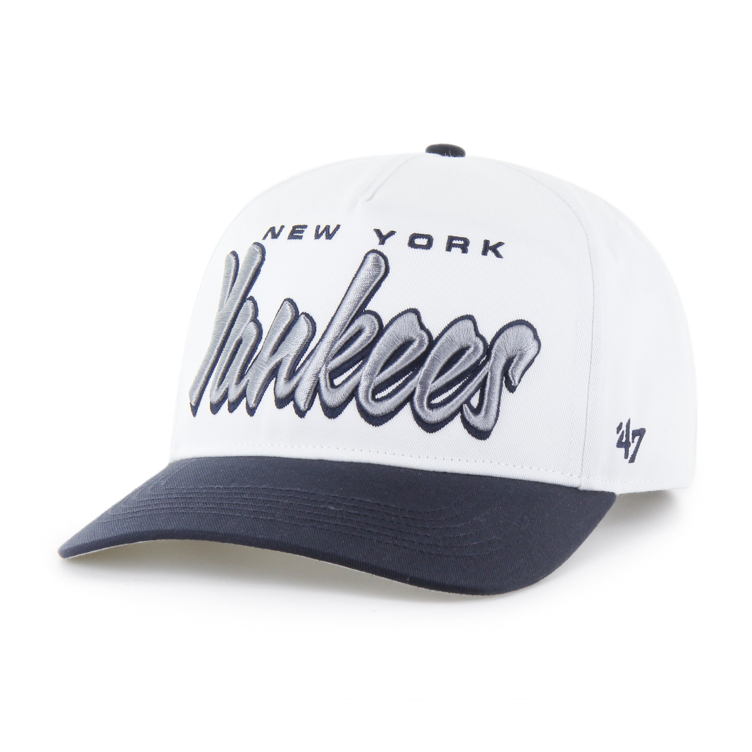 Casquette Snapback Drop Shadow Hitch pour homme de la marque MLB 47 des Yankees de New York