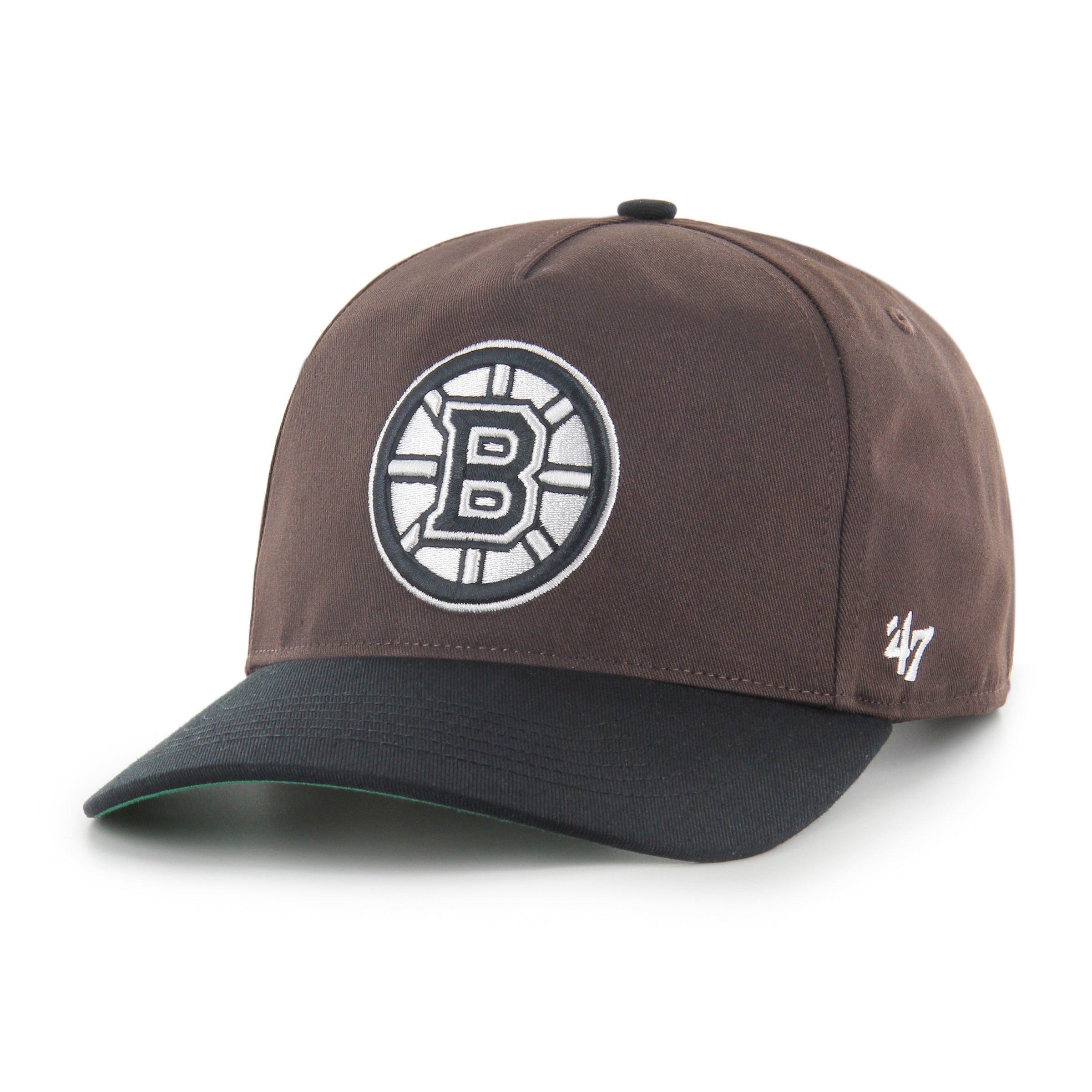 Boston Bruins NHL 47 Brand Men's Dark Chocolate Sure Shote Hitch Snapback