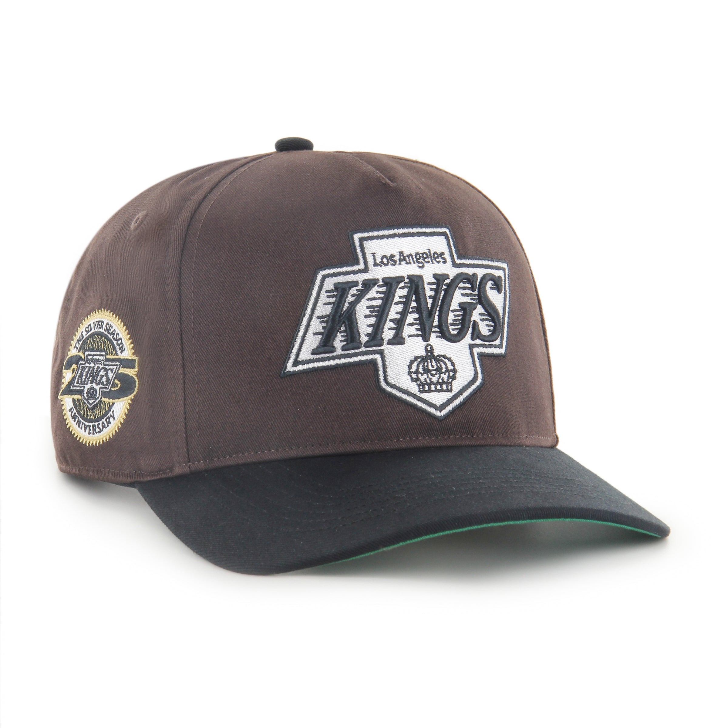 Casquette Snapback Sure Shote Hitch en chocolat noir pour homme de la marque NHL 47 des Kings de Los Angeles