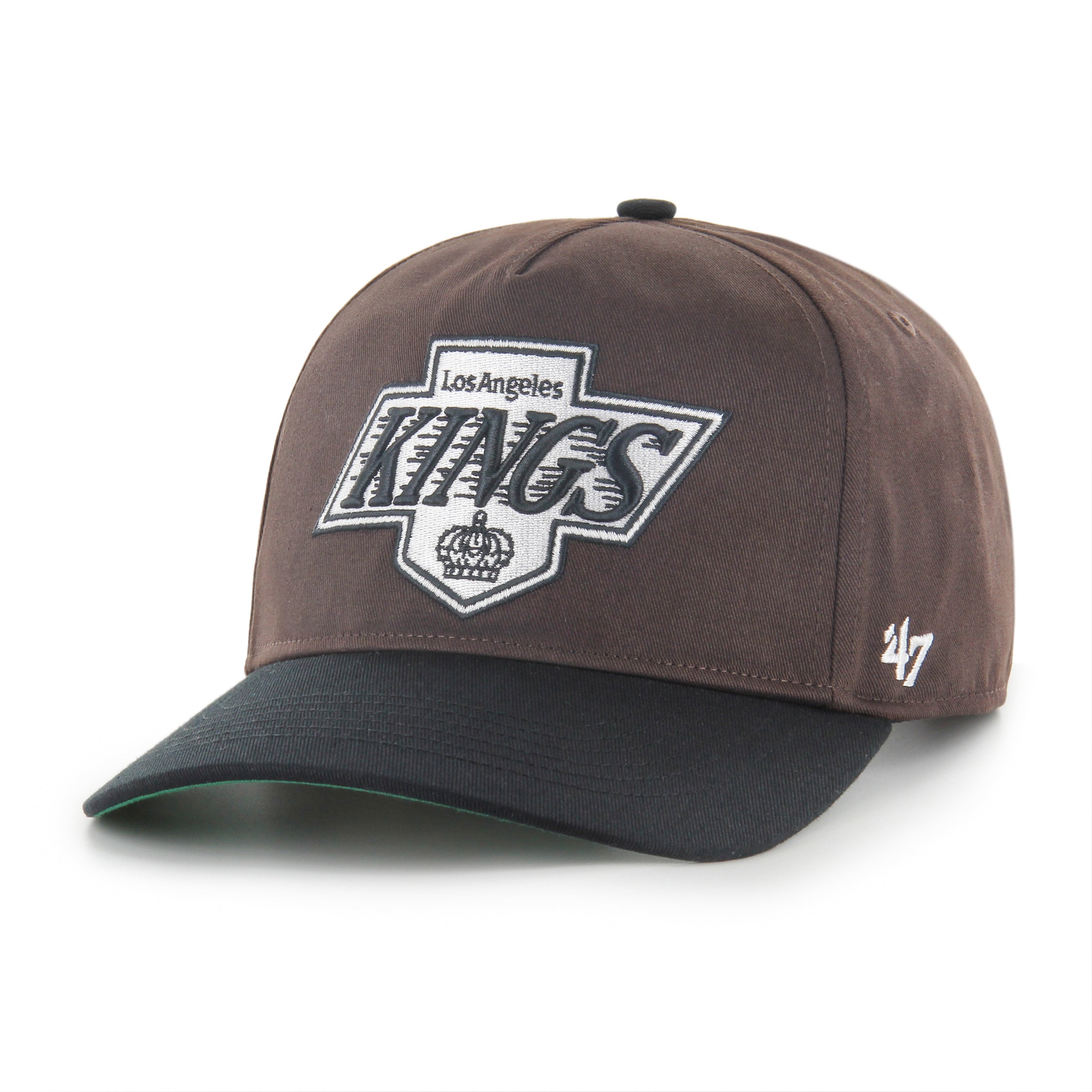 Casquette Snapback Sure Shote Hitch en chocolat noir pour homme de la marque NHL 47 des Kings de Los Angeles