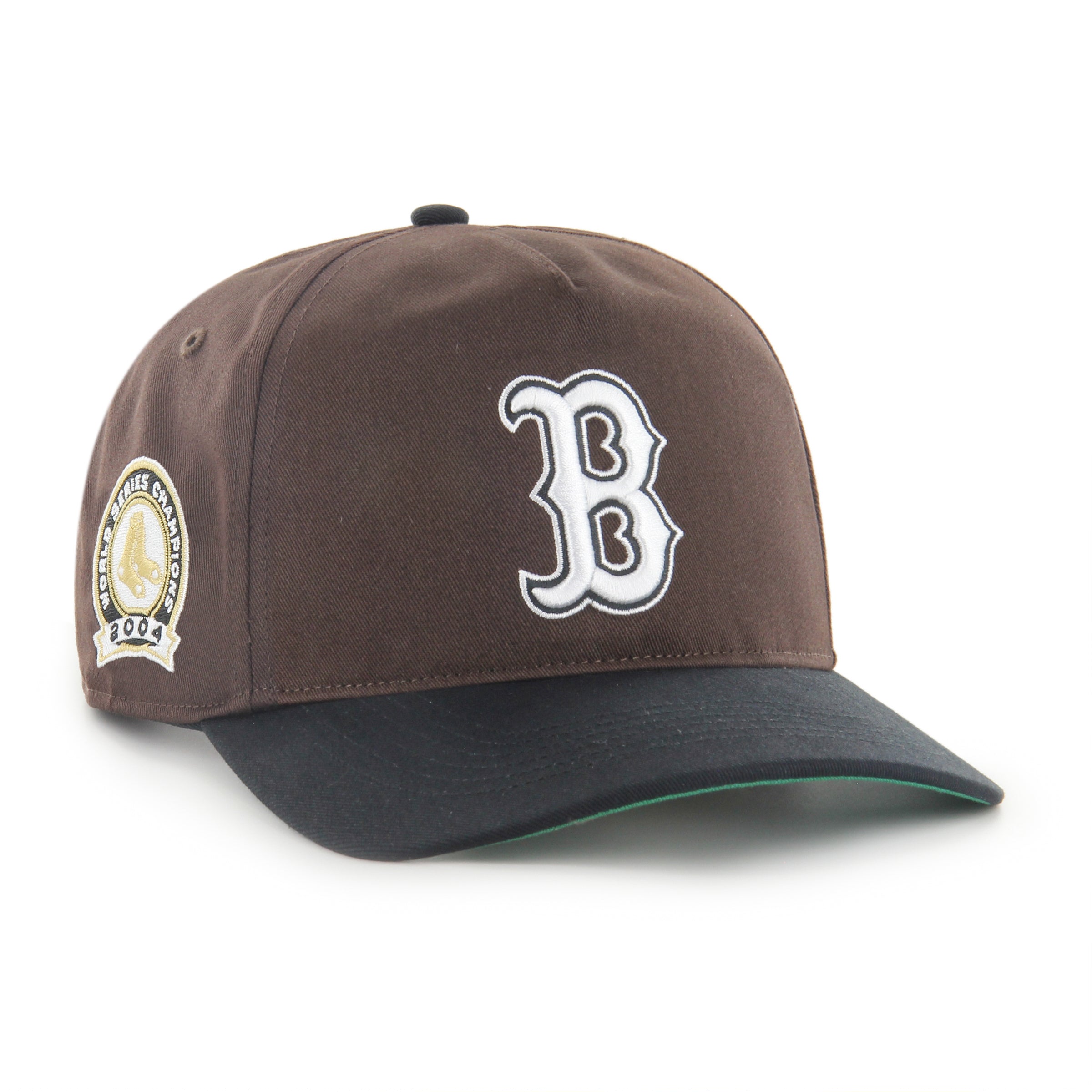 Casquette snapback Sure Shot Hitch en chocolat noir pour homme des Boston Red Sox MLB 47 Brand