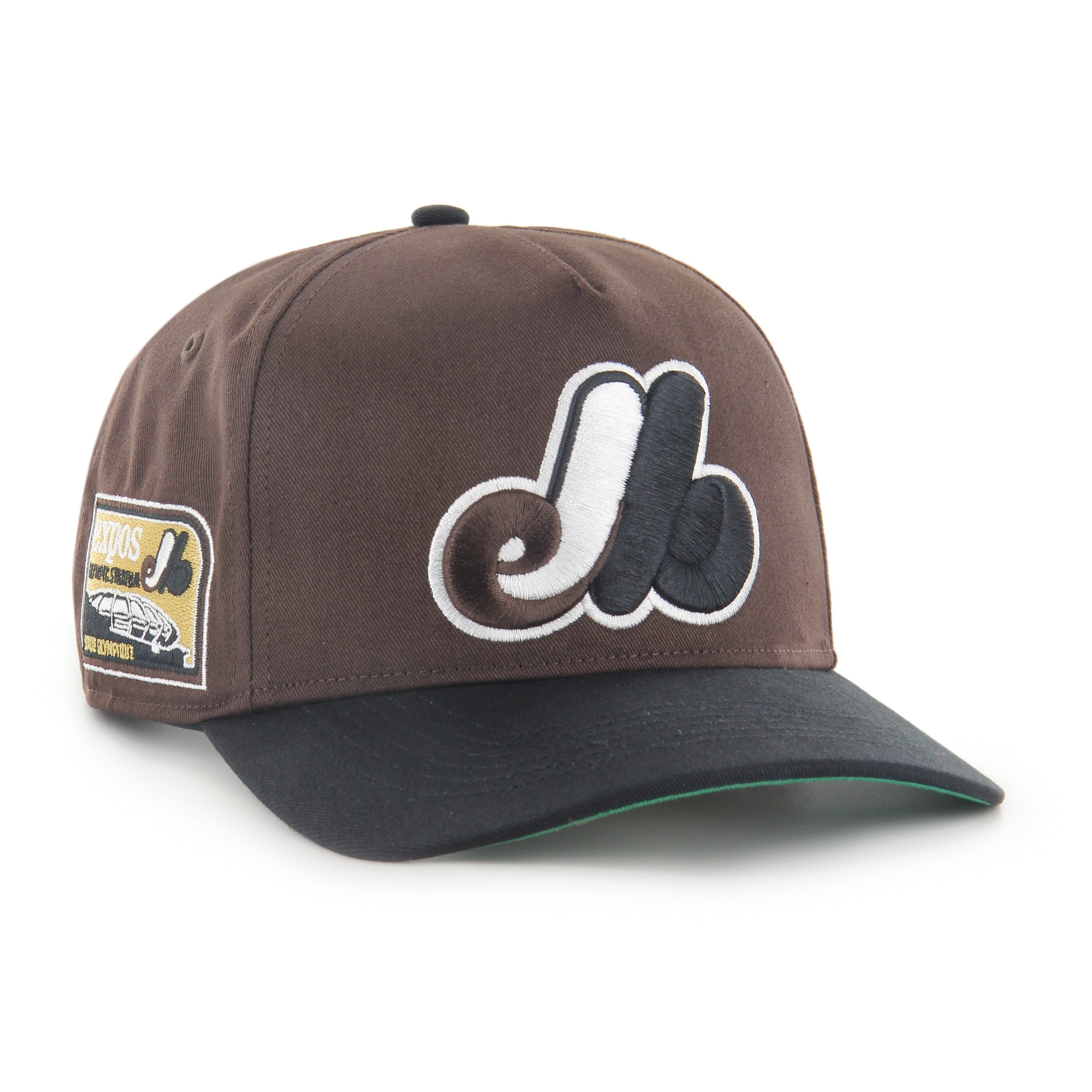 Montreal Expos MLB 47 Brand Men's Dark Chocolate Sure Shot Hitch Snapback