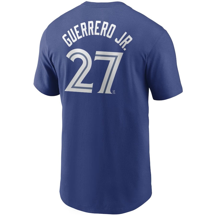 Vladimir Guerrero Jr. Toronto Blue Jays MLB Nike Men's Royal Blue Name —