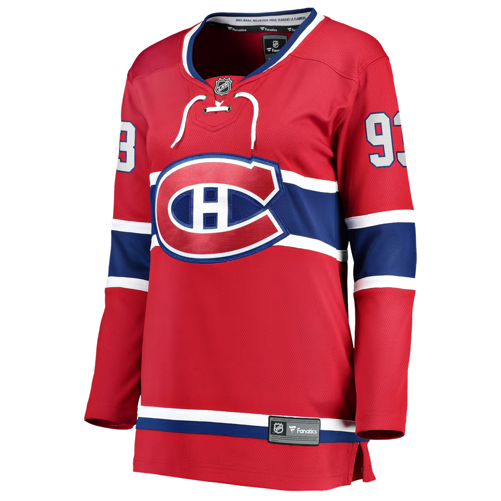 Ivan Demidov Montreal Canadiens NHL Fanatics Branded Women's Red Breakaway Jersey