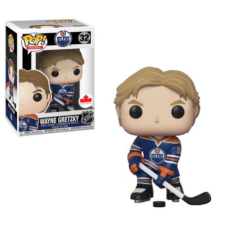 Figurine en vinyle POP Funko Legends de la LNH des Oilers d'Edmonton de Wayne Gretzky