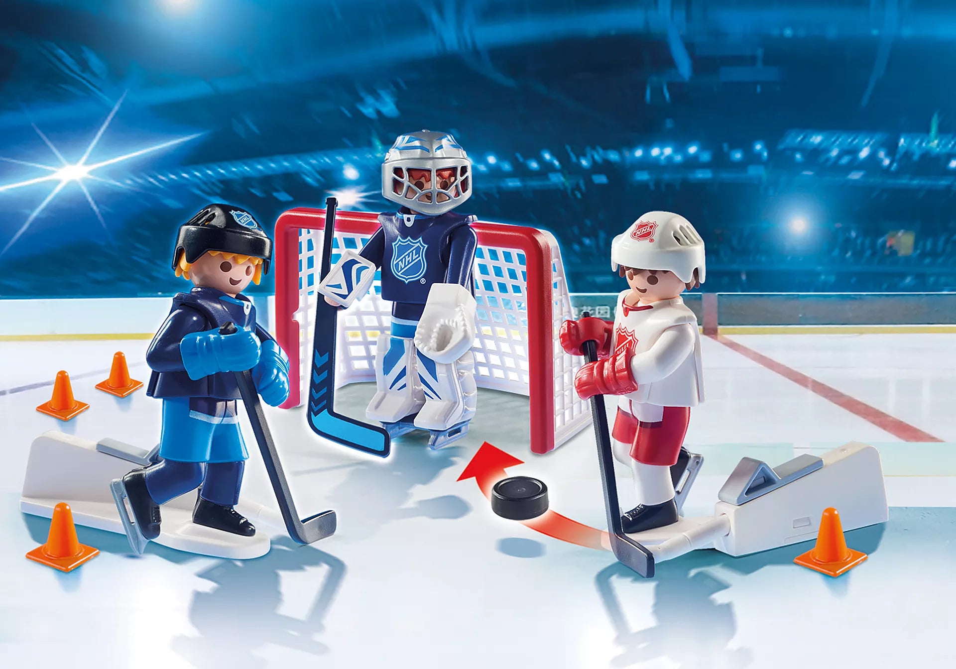 Mallette de transport Playmobil Shootout de la LNH