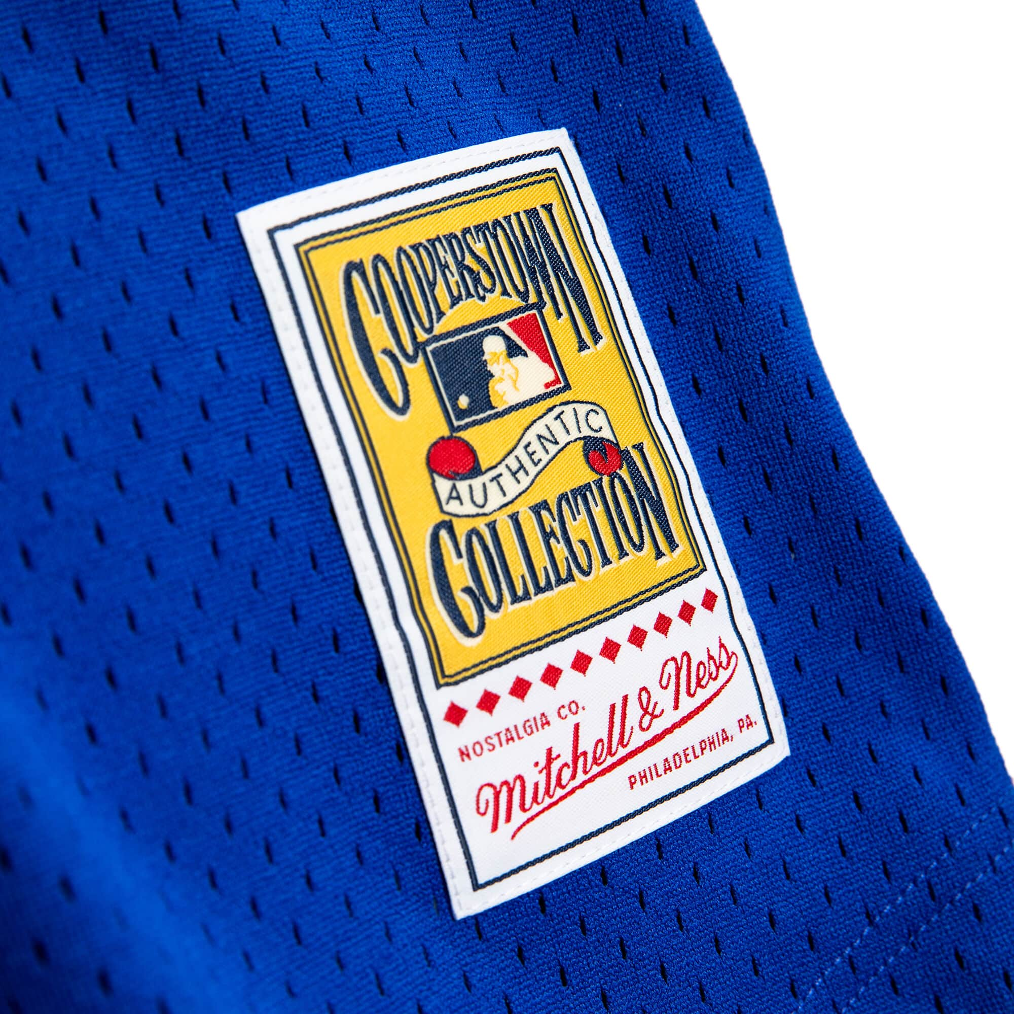 Roy Halladay Toronto Blue Jays MLB Mitchell & Ness Maillot BP authentique bleu royal pour hommes