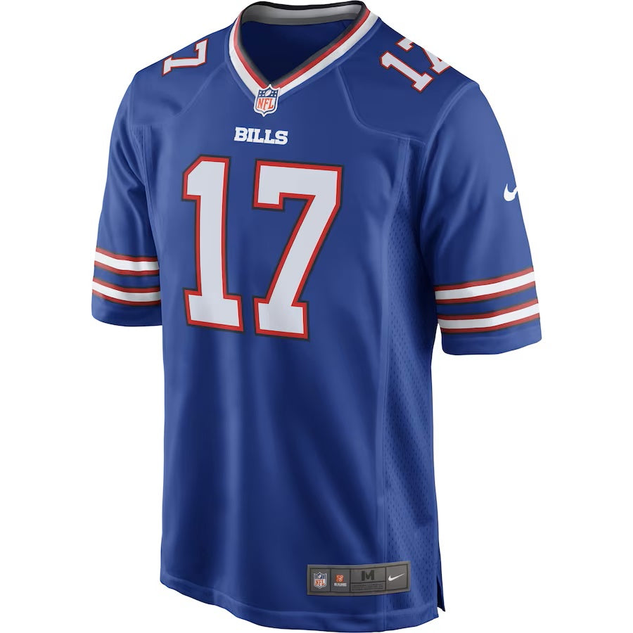 Josh Allen Buffalo Bills NFL Nike Maillot de match bleu royal pour hommes