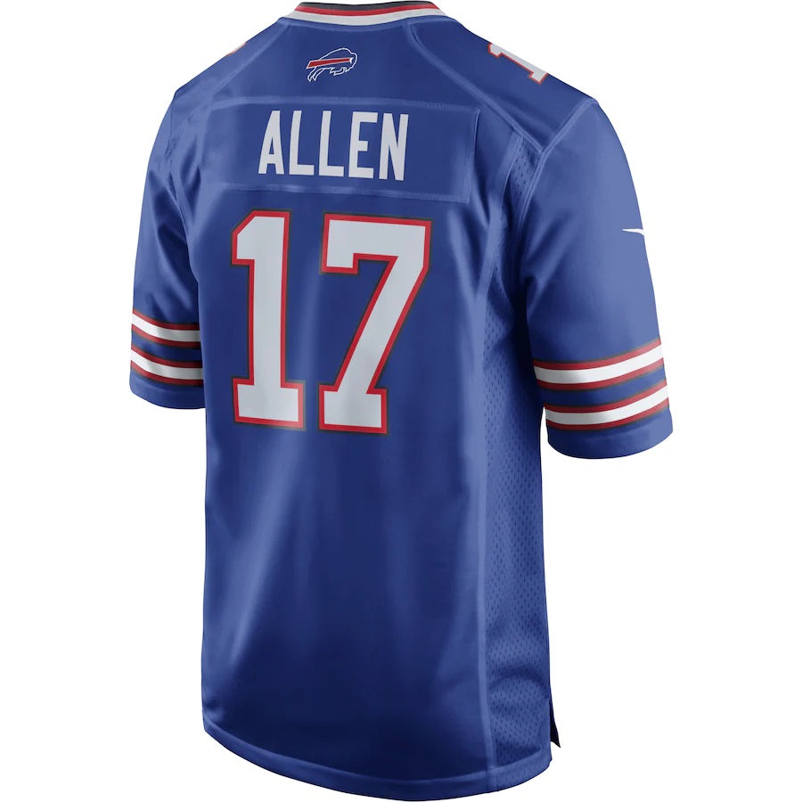 Josh Allen Buffalo Bills NFL Nike Maillot de match bleu royal pour hommes