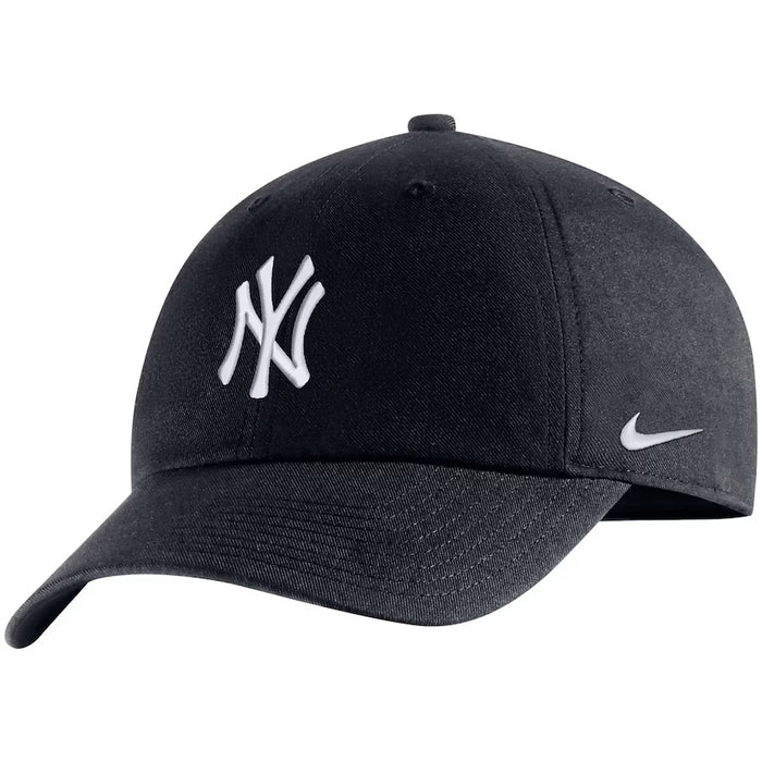 Nike NY Yankees Retro Logo Navy Blue/White Mesh Trucker Cap Adjustable Size