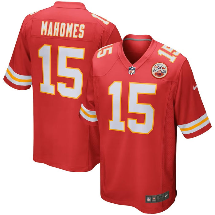 Patrick Mahomes Kansas City Chiefs NFL Nike Men's Red Game Jersey