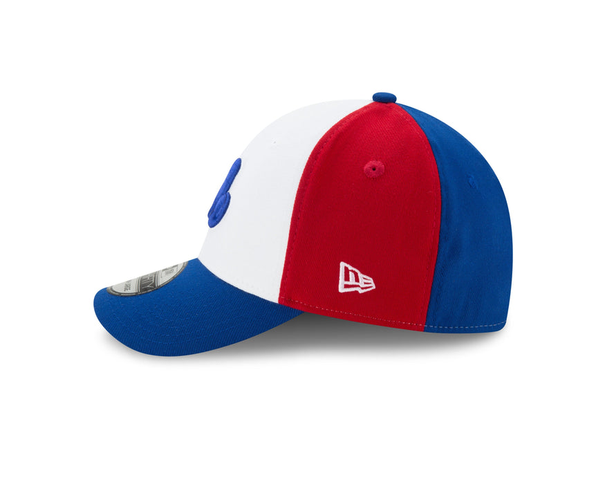 Montreal Expos Cooperstown MLB Team Classic 39THIRTY Tri-Color Hat