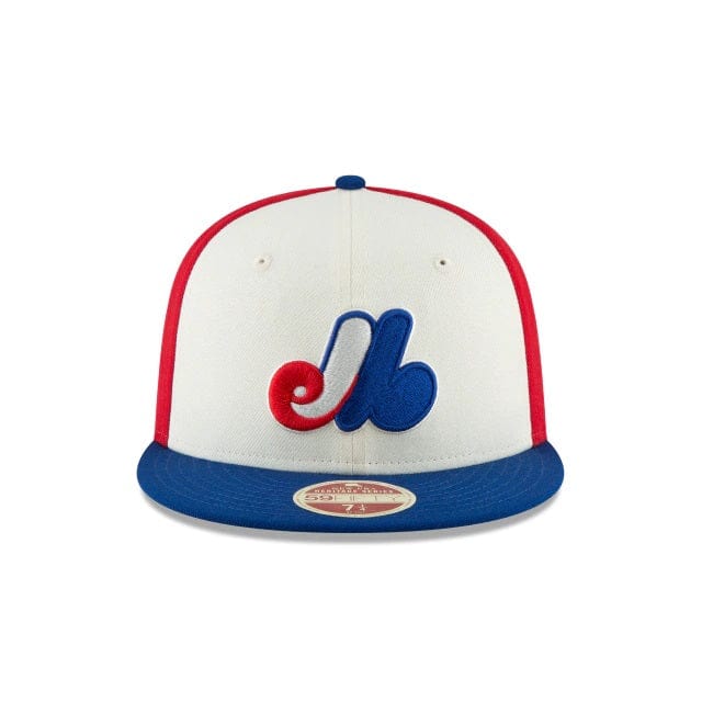 Montreal Expos MLB New Era Men's Tricolor 59Fifty 1982 Cooperstown All Star Game Fitted Hat