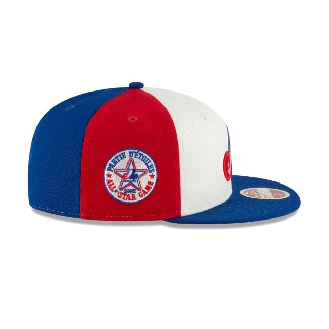 Montreal Expos MLB New Era Men's Tricolor 59Fifty 1982 Cooperstown All Star Game Fitted Hat