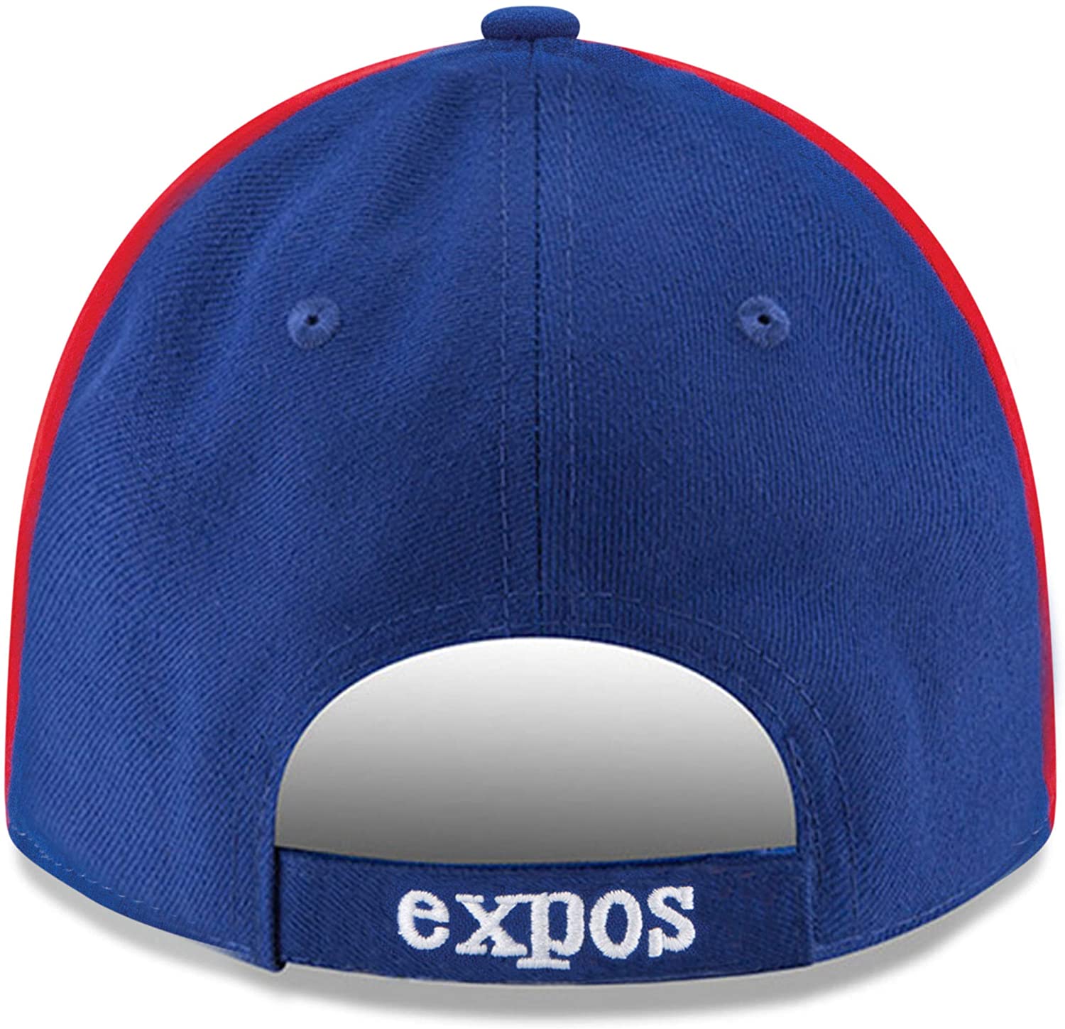 Montreal Expos MLB New Era Men's Tricolor 9Forty Pinch Hitter Adjustable Hat