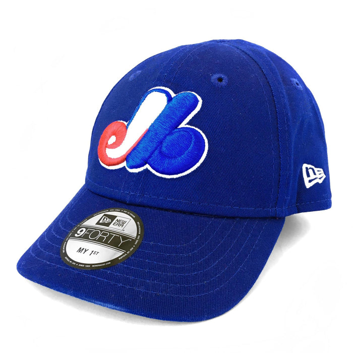 Montreal Expos MLB New Era Toddler Royal Blue 9Forty Adjustable Hat