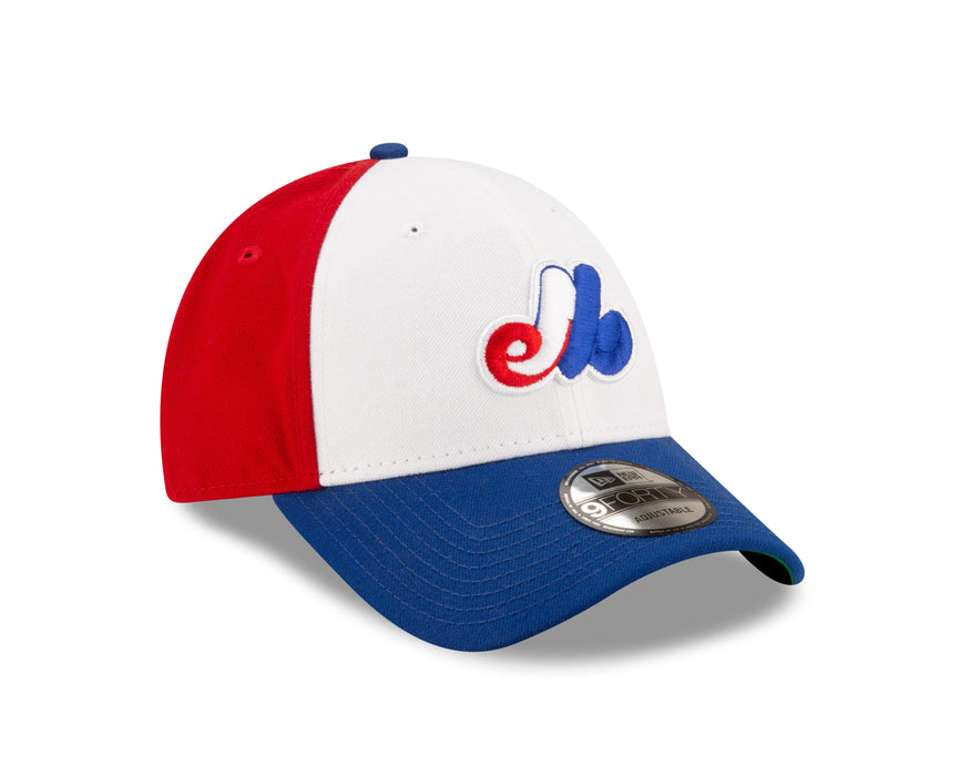 Montreal Expos MLB New Era Youth Tricolor 9Forty Pinch Hitter Adjustab