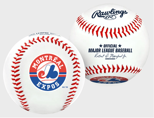 Montreal Expos MLB Rawlings Official Baseball