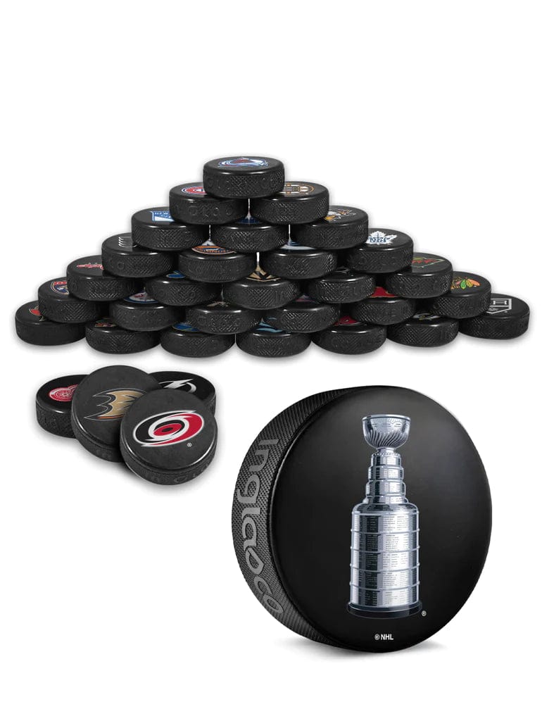 NHL Inglasco Official Stanley Cup Bracket Mini Puck Wall Plaque