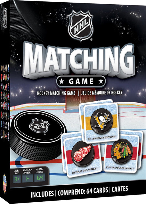 NHL Masterpieces Hockey Teams Matching Game