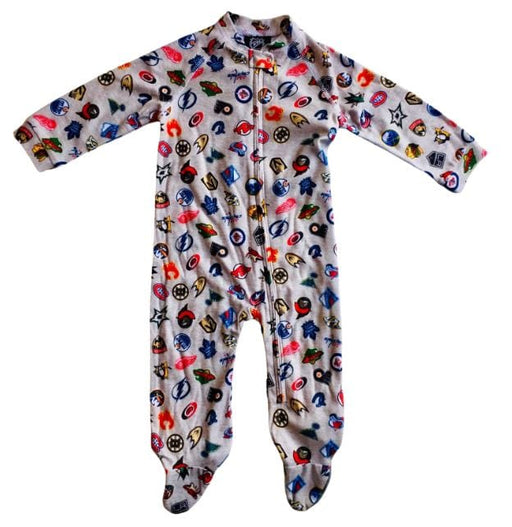 NHL Outerstuff Infant Raglan Zip Up Coverall