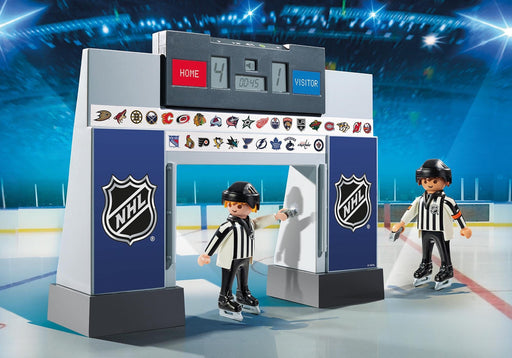 NHL Playmobil Clock with 2 Referees