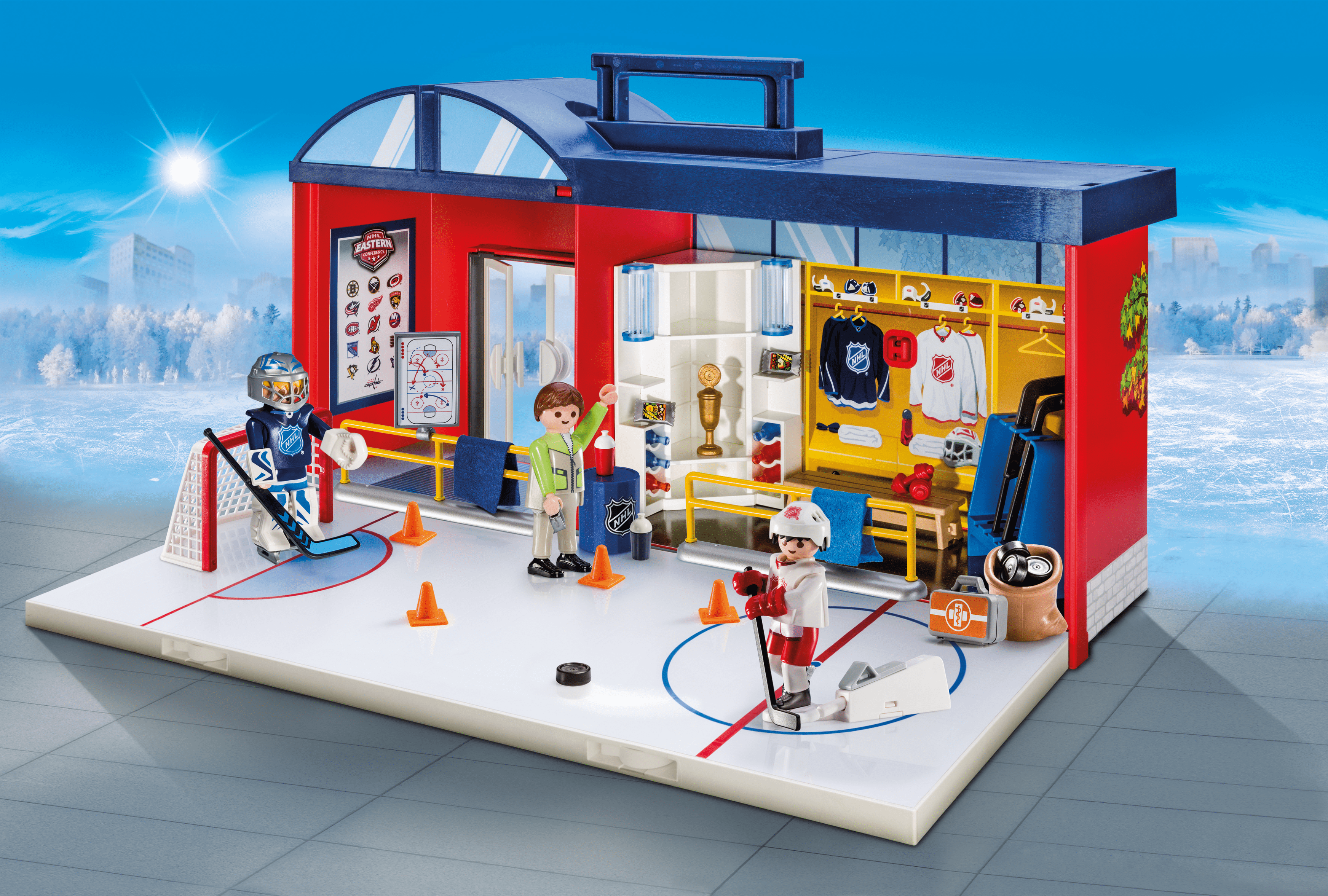 NHL Playmobil Take Along Arena