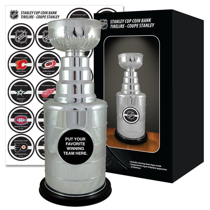 NHL Stanley Cup Coin Bank