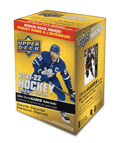 NHL Upper Deck 2022 Hockey Extended Series Blaster