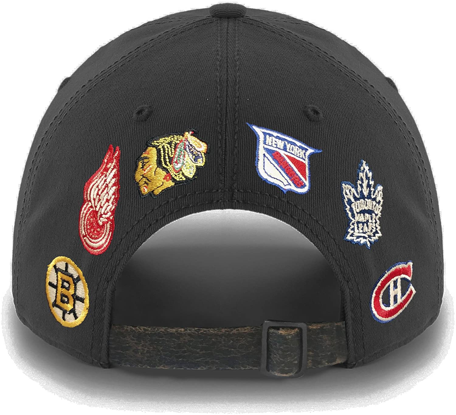 Original Six NHL American Needle Men's Orange/Black Tradition Snapback