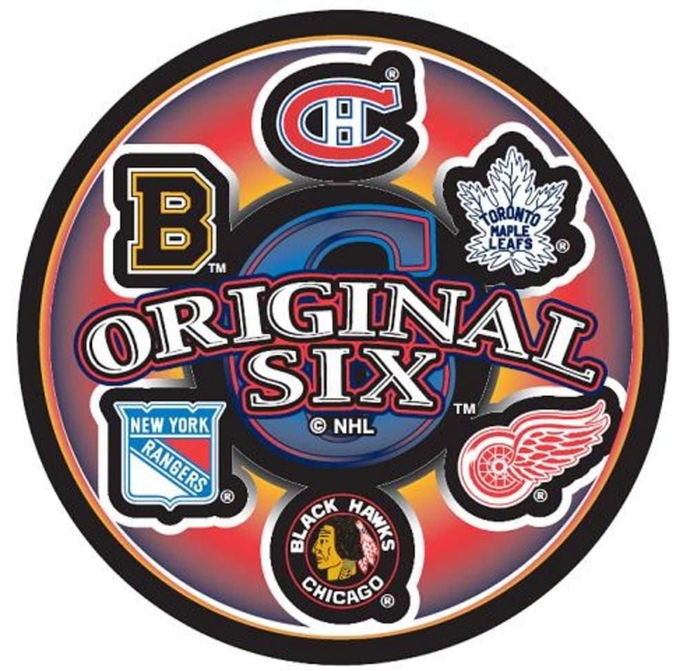 NHL Original Six Puck
